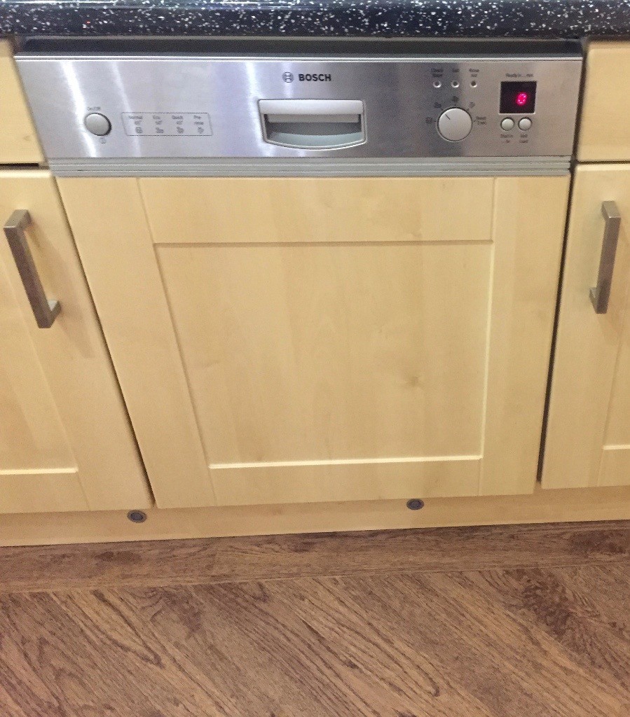 integrated dishwasher front panel